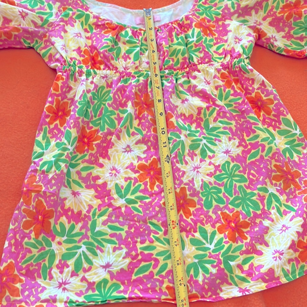 LILY PULITZER Peasant Top, size 4 - Picture 7 of 7